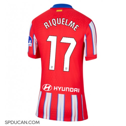 Zenski Nogometni Dres Atletico Madrid Rodrigo Riquelme #17 Domaci 2024-25 Kratak Rukav